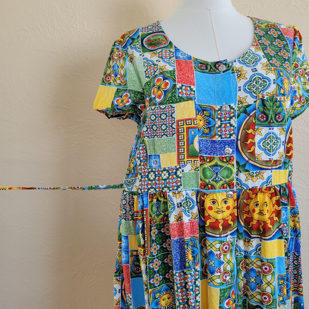 Dangerfield | Multicolor Celestial Patchwork Prin… - image 6